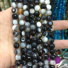 gemstone beads natural black gemstones names agate round beads